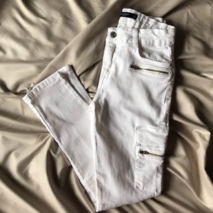 White jeans